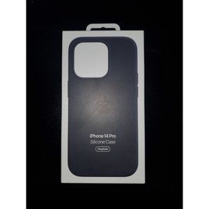 Apple iphone 14 Pro Silicone Case Magsafe - Black Model A2912 genuine
